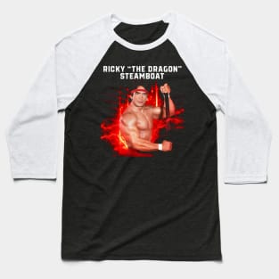 Ricky The Dragon Steamboat Baseball T-Shirt